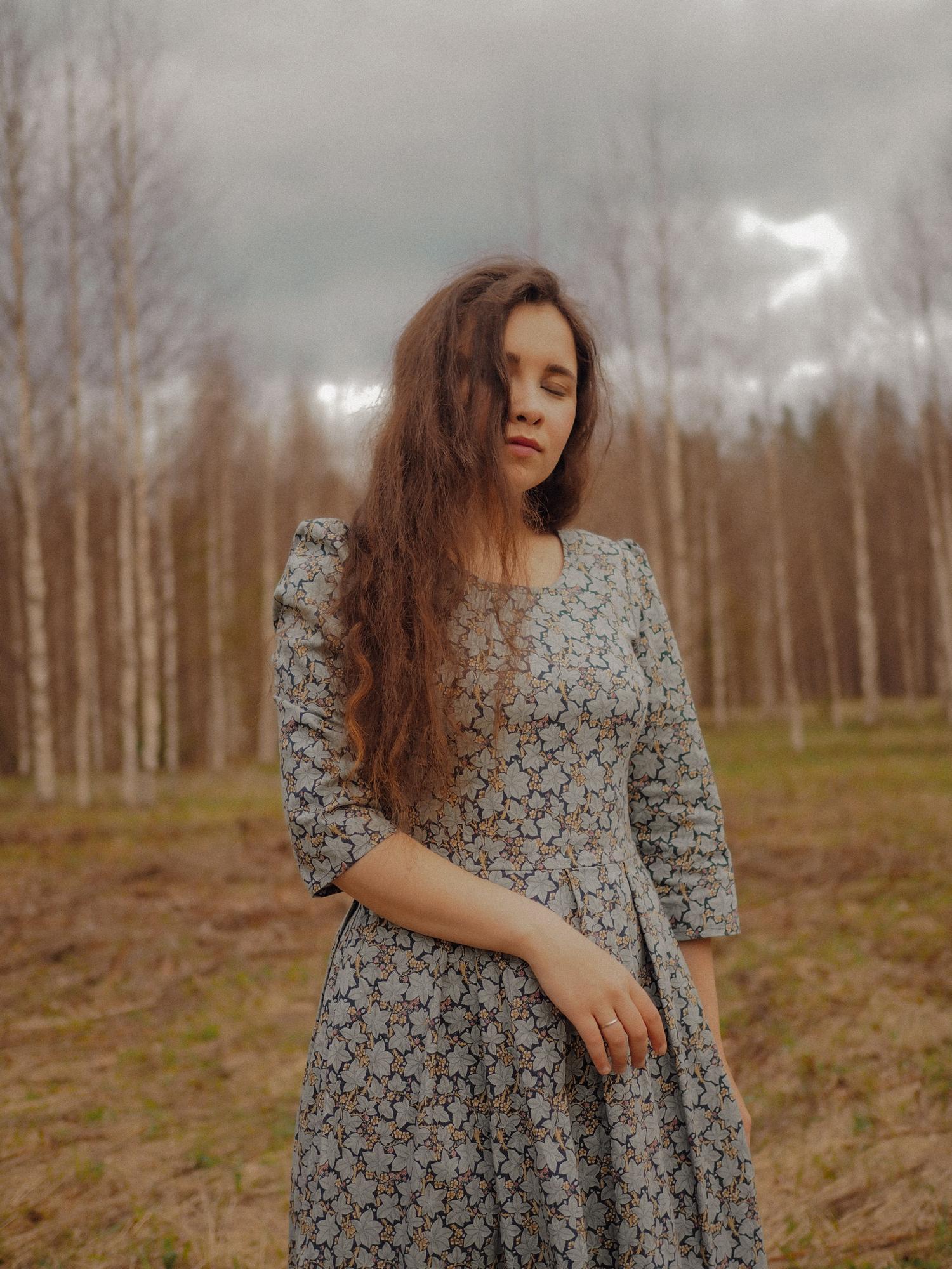 Платье «Альбион» - Синяя Малина