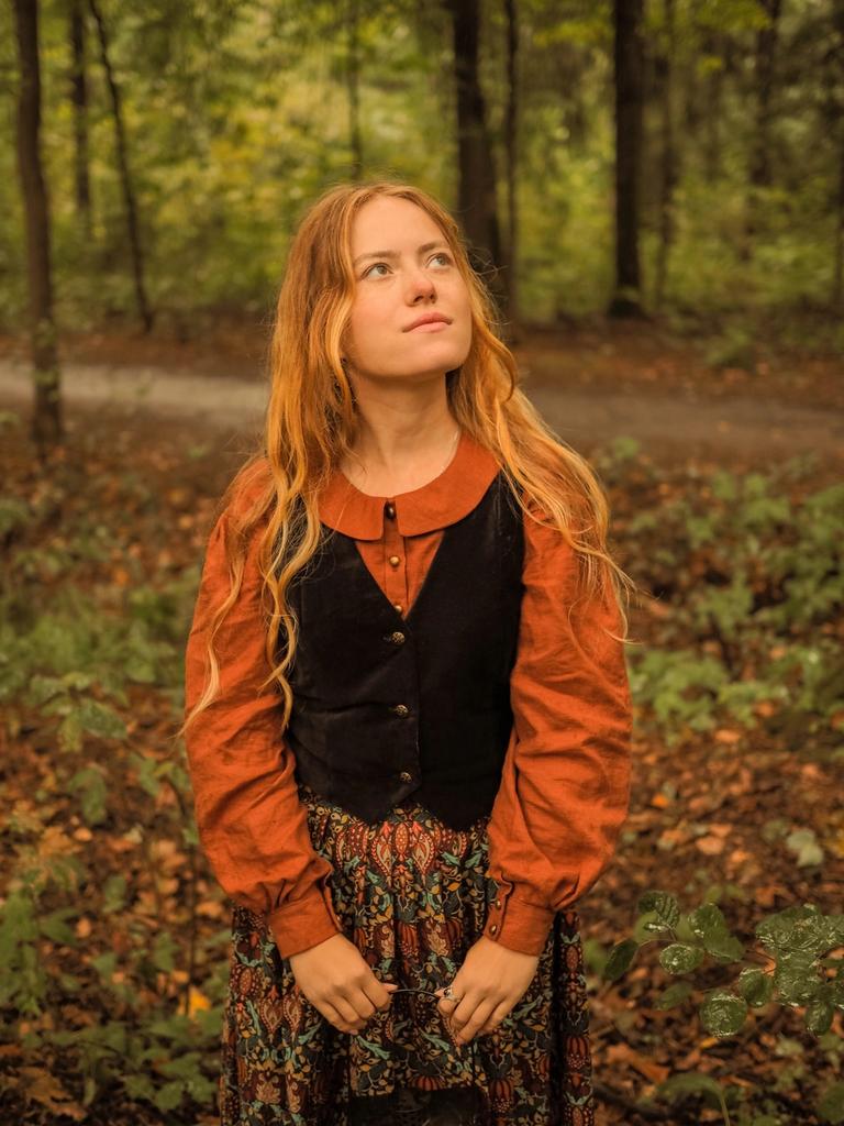 Жилетка «Шир» – синий бархат