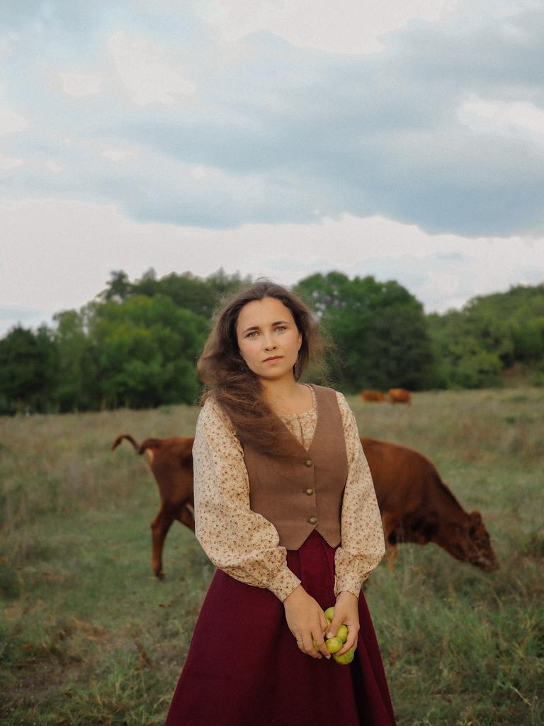 Жилетка «Шир» – шоколадная крапива