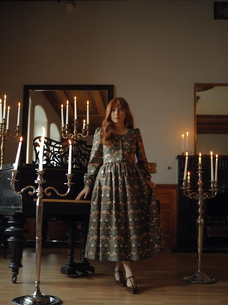 Платье «Очарование» - Земляника Зеленая