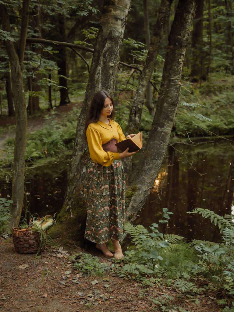 Юбка «Манящая даль» – Земляника Зеленая