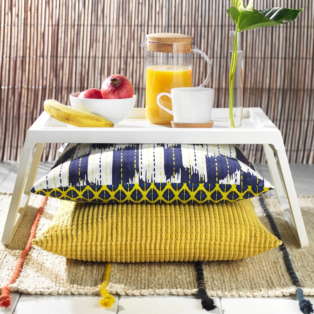 KLIPSK IKEA КЛИПСК Ayaqlı podnos, ağ