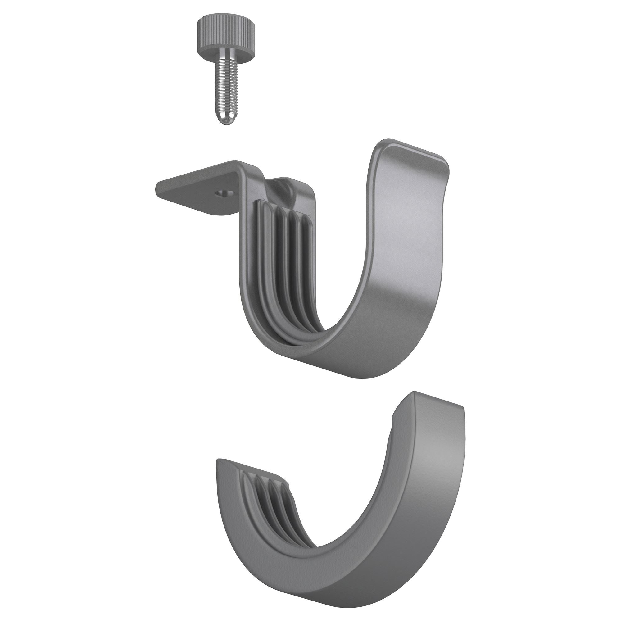 BETYDLIG IKEA БЕТИДЛИГ Karniz üçün tutacaq, gümüşü