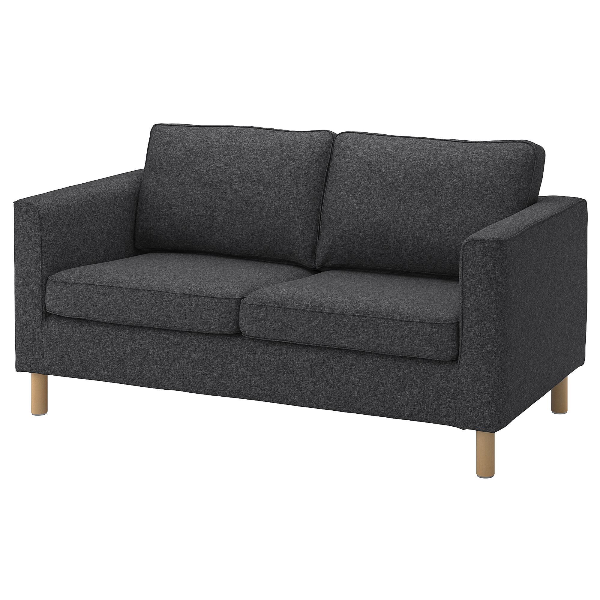PARUP IKEA 2-nəfərlik divan, Gunnared tünd-boz