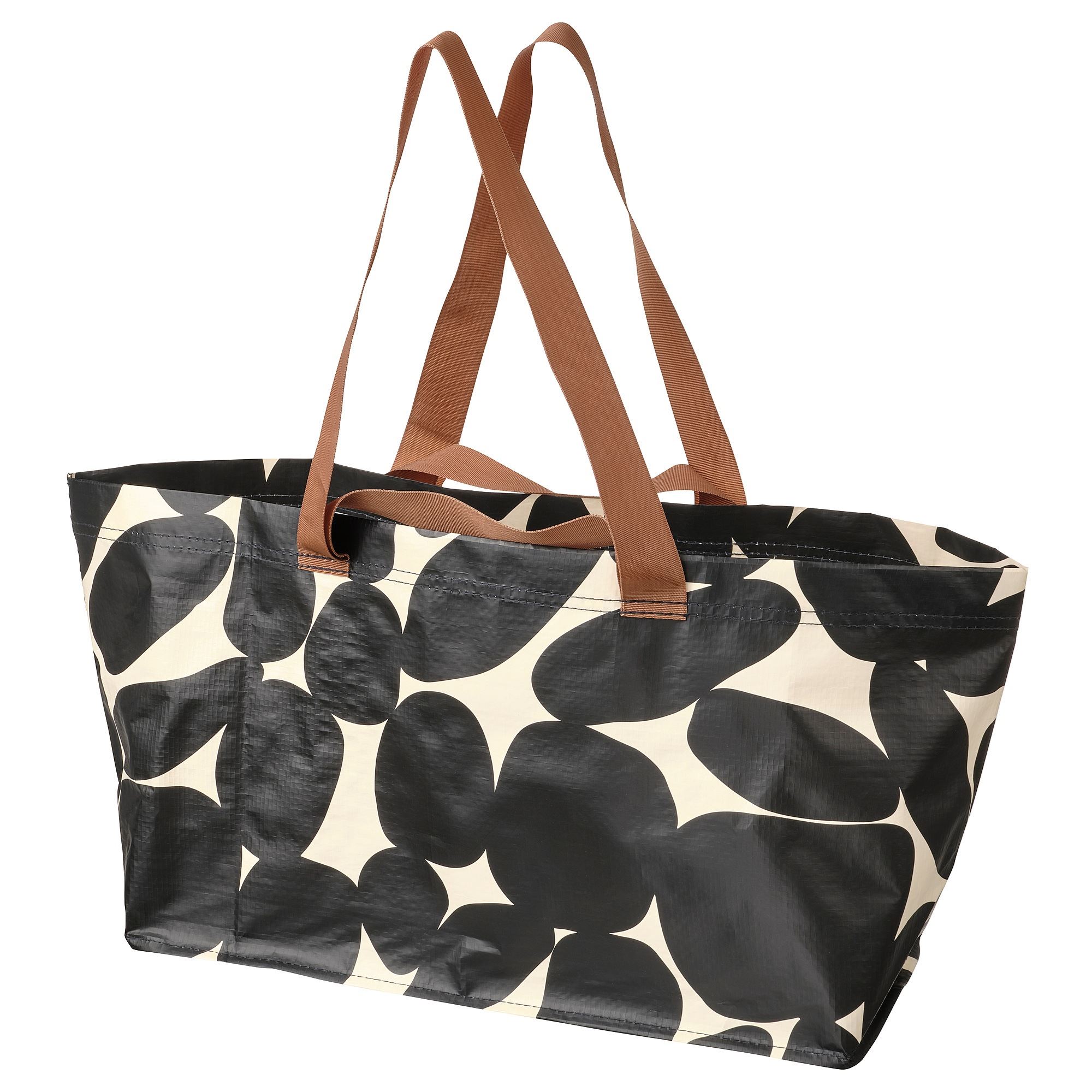 SACKKARRA IKEA Çanta, ağ-qara, 18x45x28 sm/22 lt