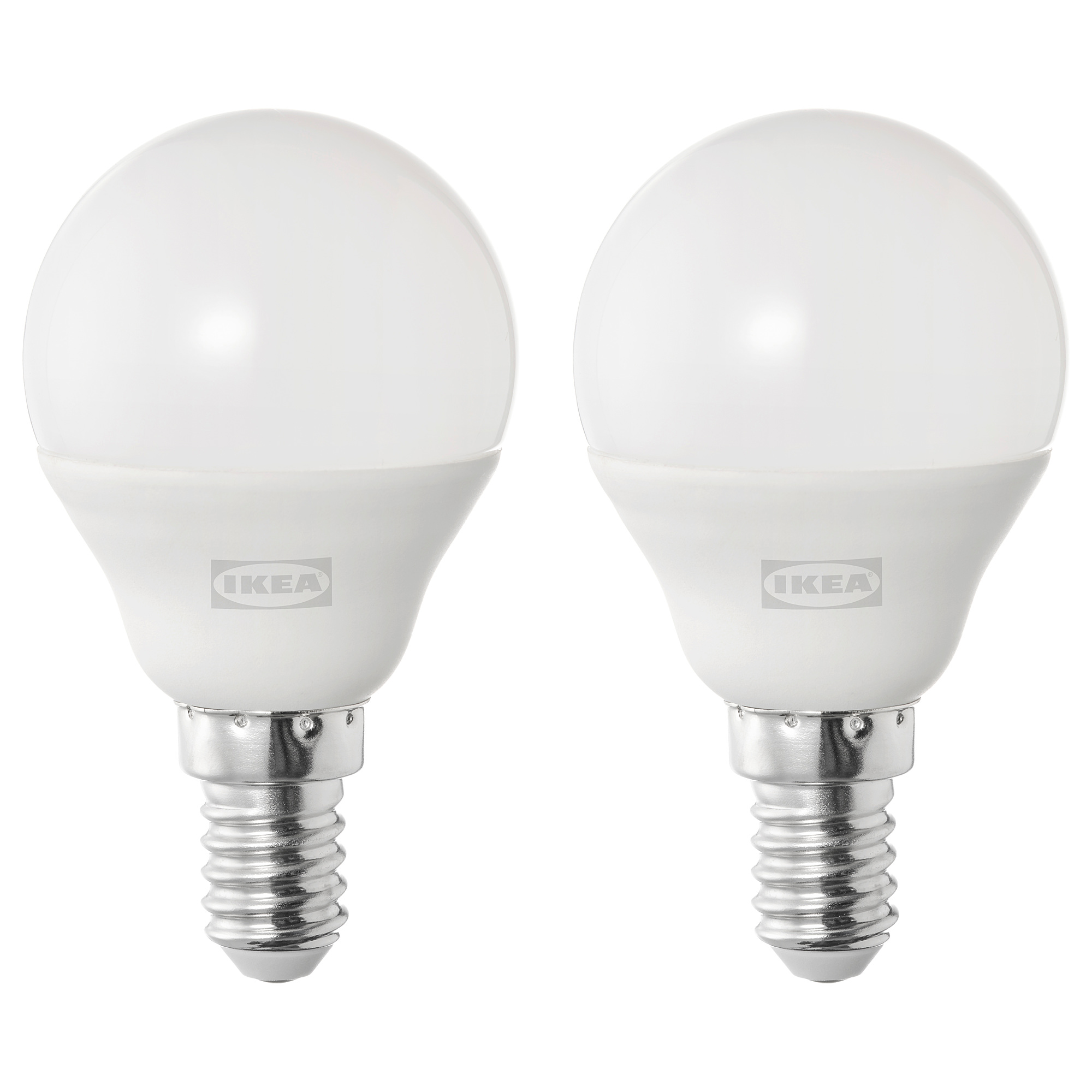 SOLHETTA IKEA LED lampa E14, 470 lm, 2 ədəd