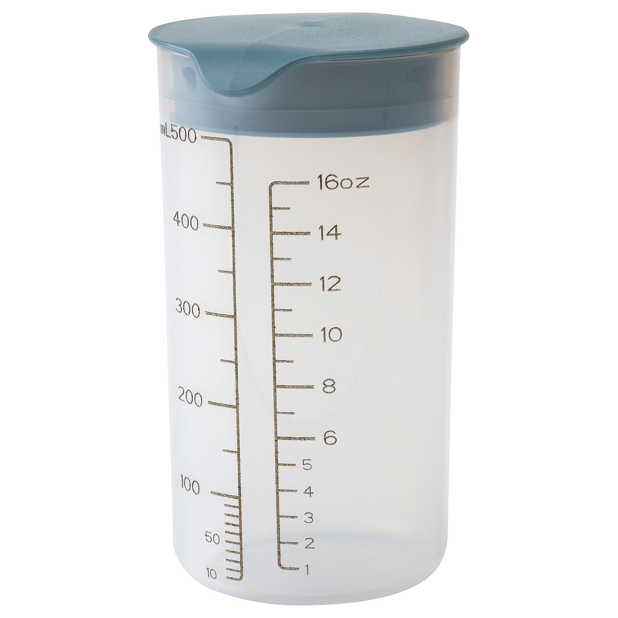 STANDARDMATT IKEA Ölçmə qabı, mavi, 500 ml