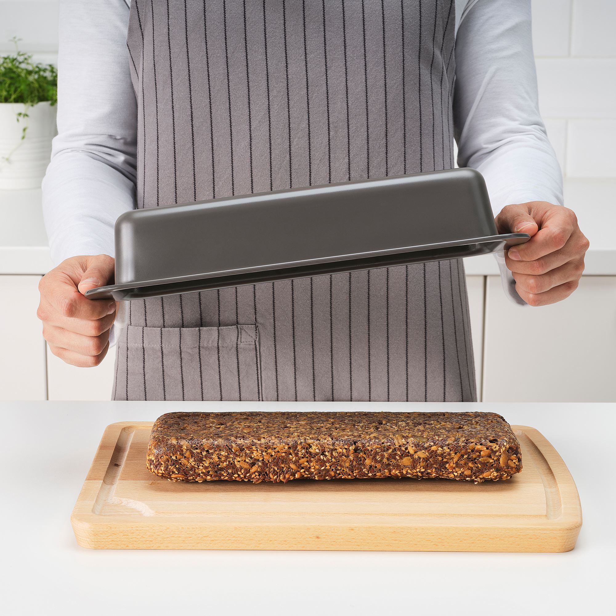 HEMMABAK IKEA Çörək bişirmək üçün forma, boz, 1,8 lt