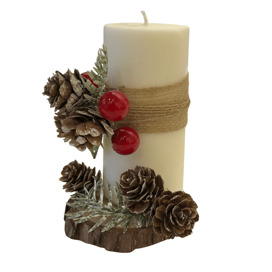 VINTER SCANDI şam, ağ, 5 sm