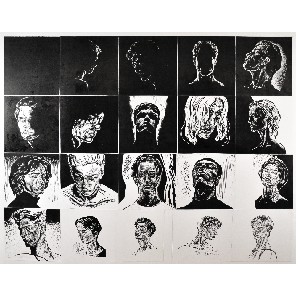 Линогравюра "Ренессанс" 120x150см