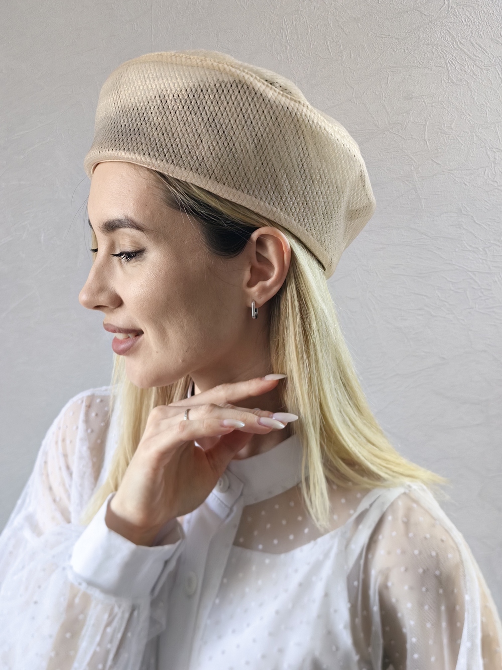 Берет сеточка