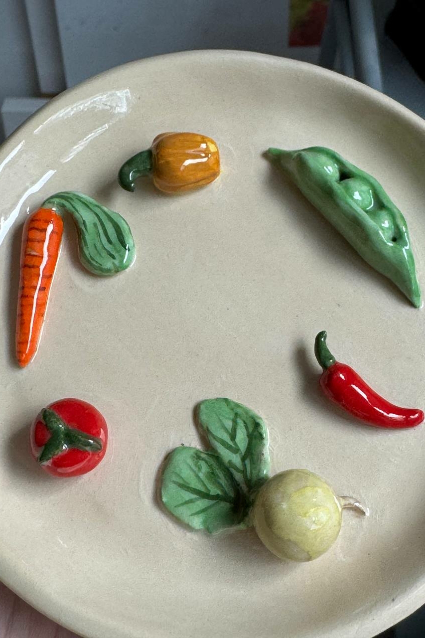 блюдце "урожай"