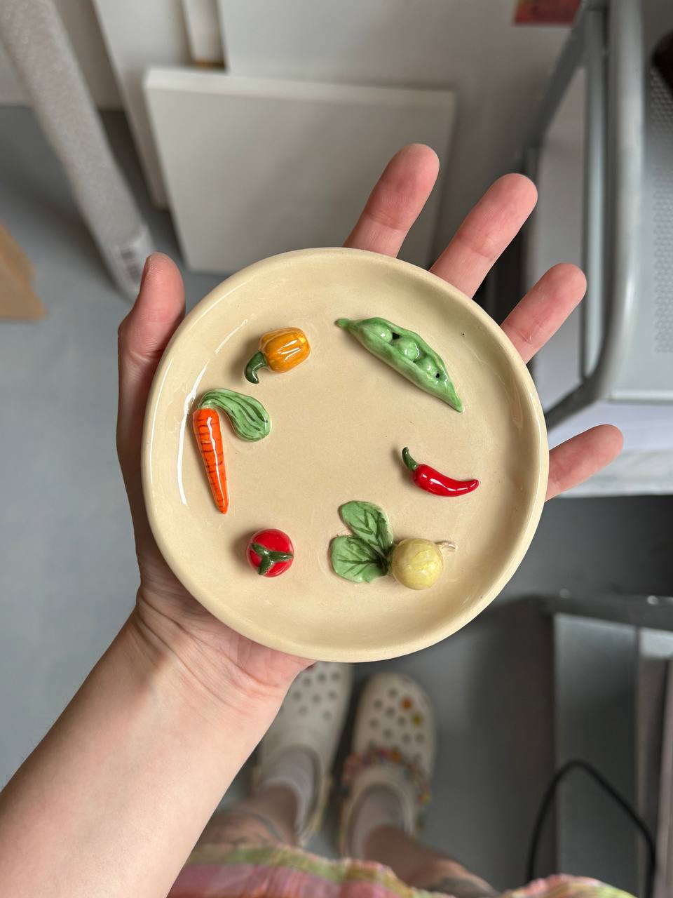 блюдце "урожай"