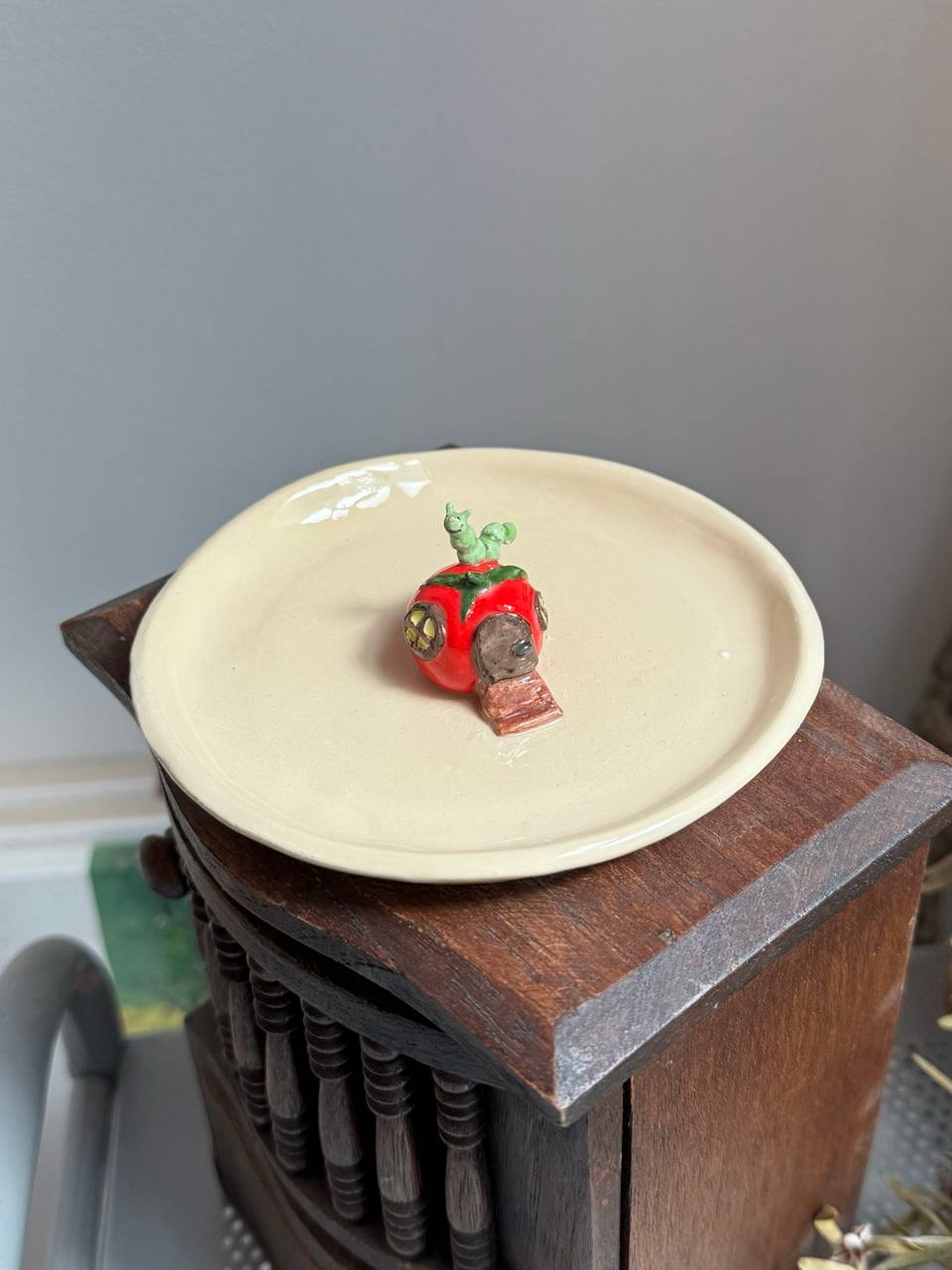 блюдце "томатный домик"