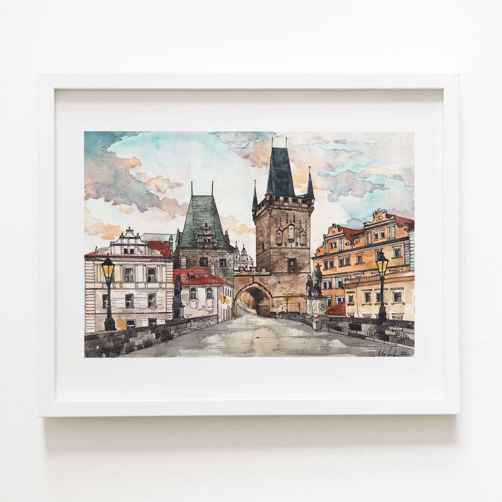 "Карлов мост. Прага, Чехия"