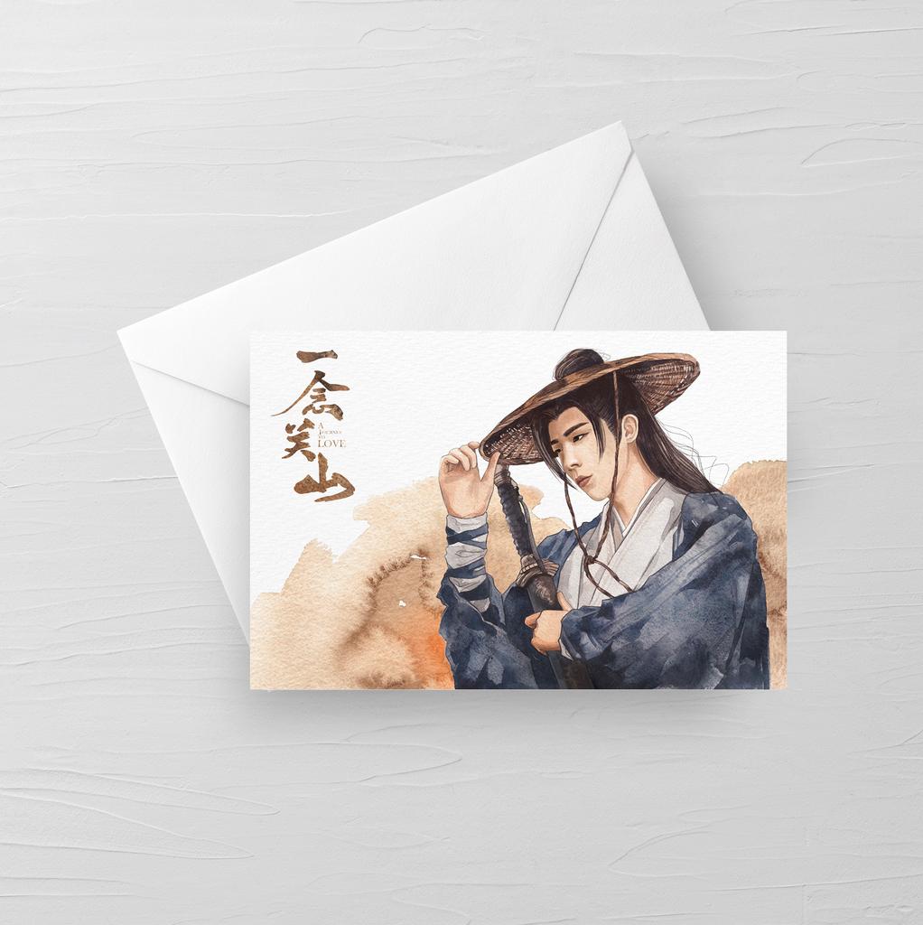 Нин Юаньчжоу в шляпе