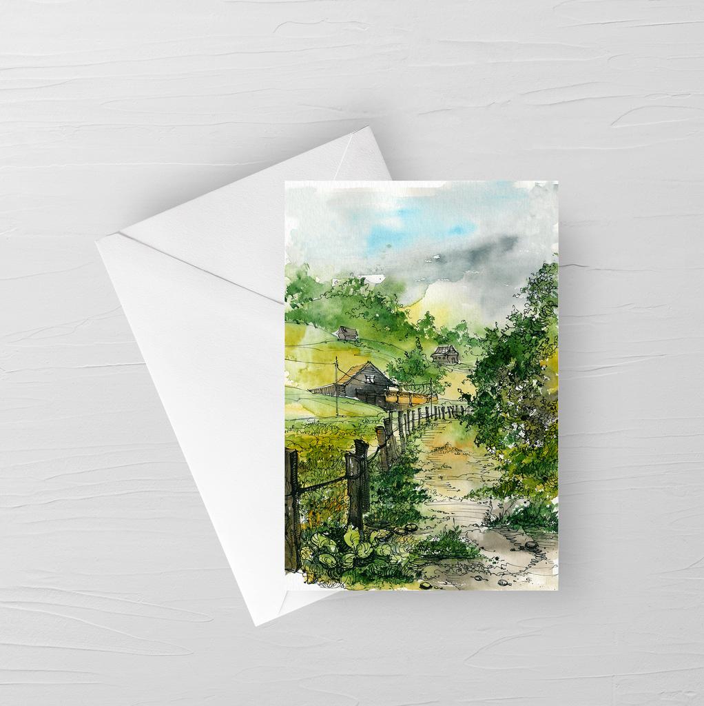 Лето в деревне