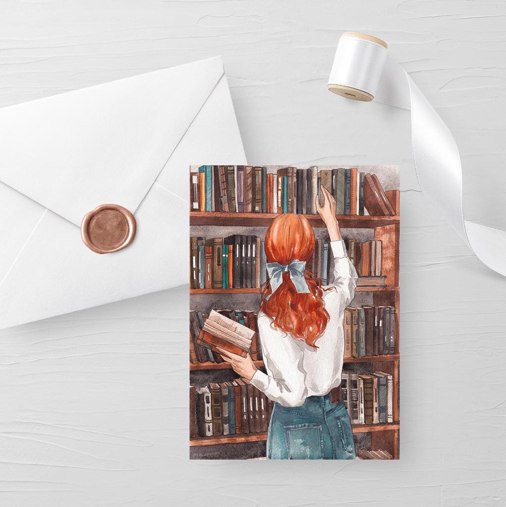 "В библиотеке"