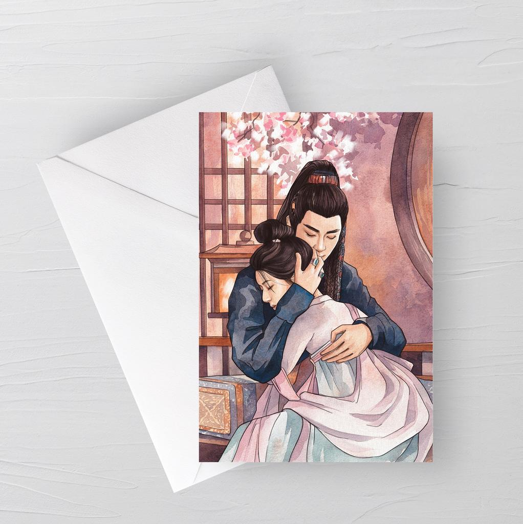 Янь Цзыцзин и Дуаньу  /"Жемчужная завеса"/