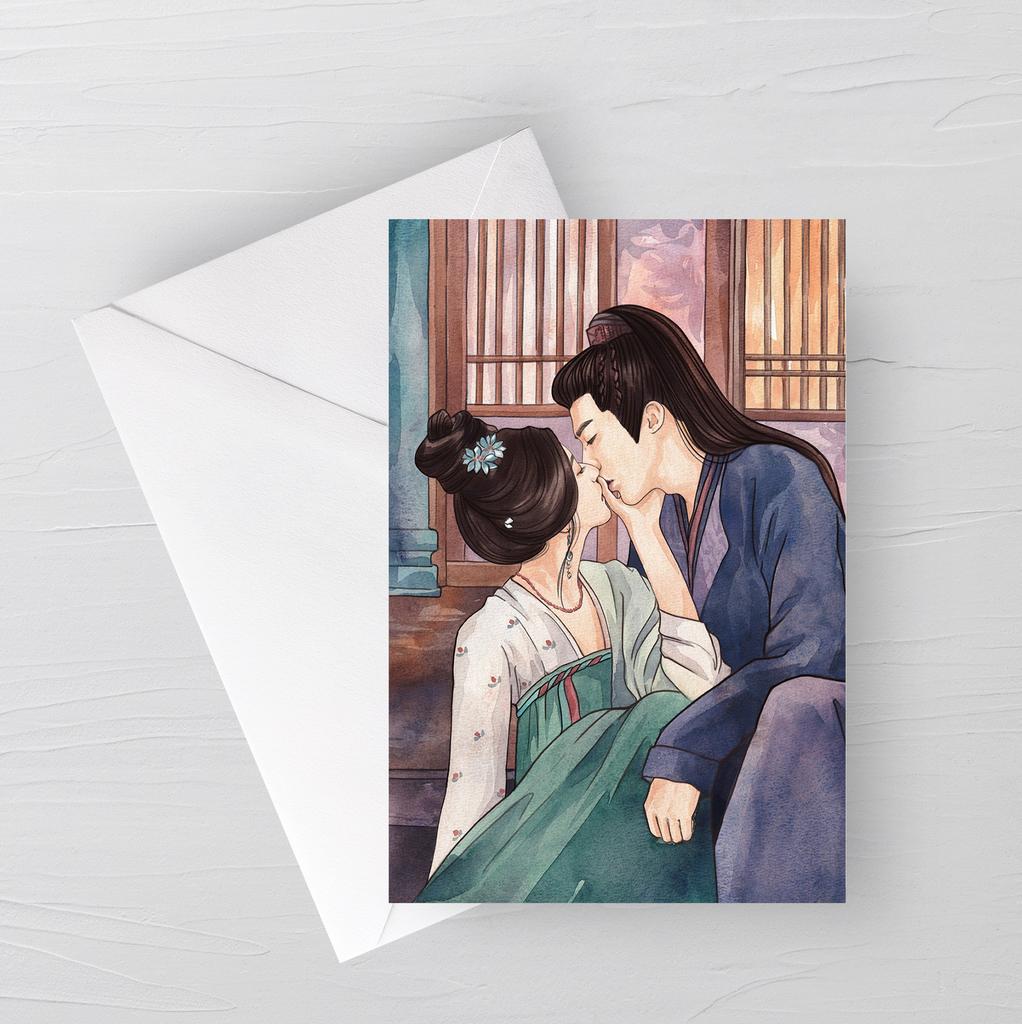 Янь Цзыцзин и Дуаньу  /"Жемчужная завеса"/