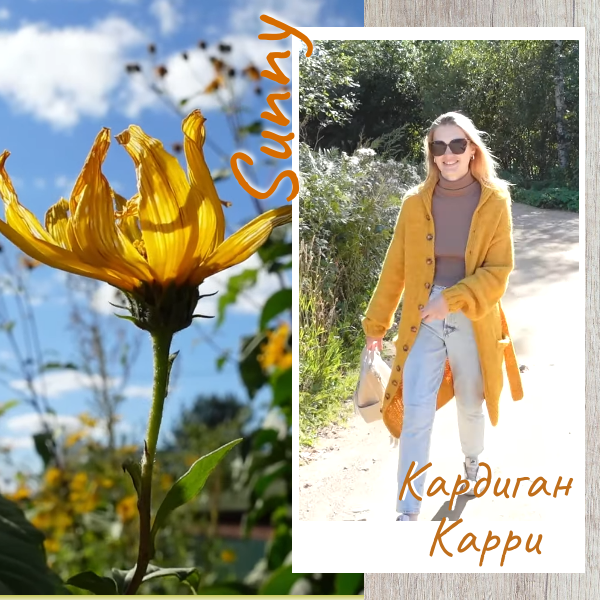 Кардиган Карри Описание