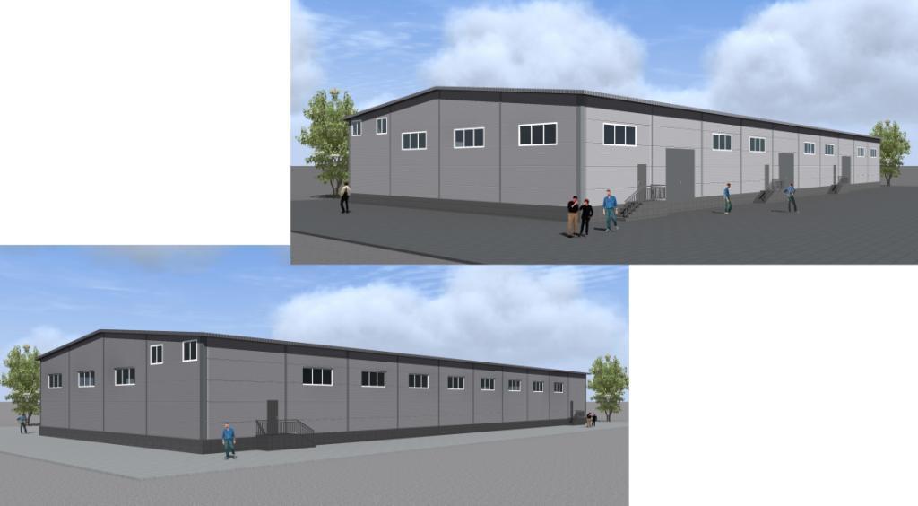 №308. Проект склада, 2 эт.  1495 м2