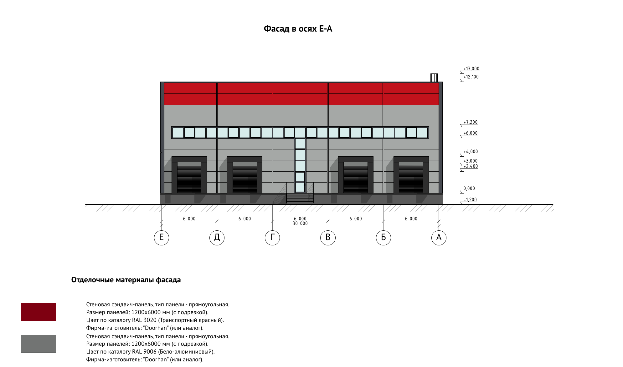 №407. Проект рабочая документация КМ здания (под склад, производство, ангар), 1-2 эт., площадь 1440 м2, форматы ПДФ+Автокад, чертежи КМ