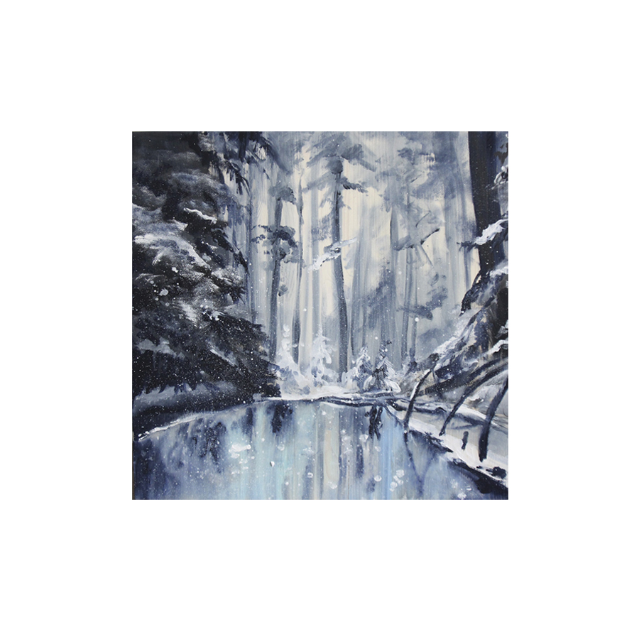 Лесное озеро 2020г