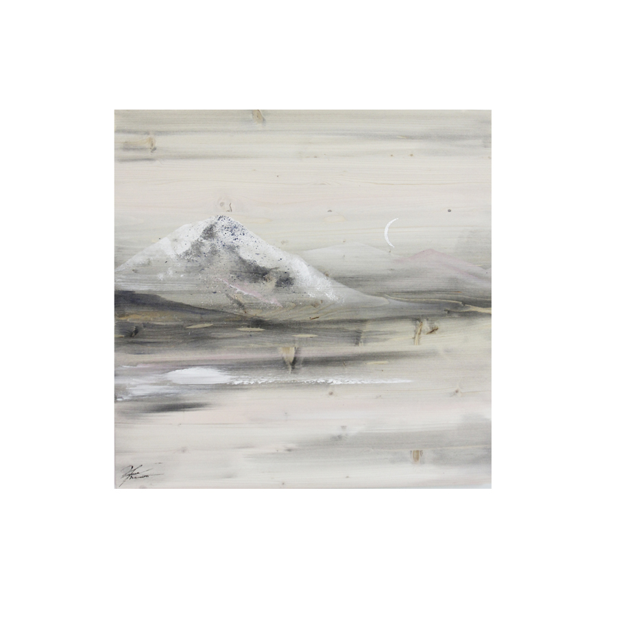 Прозрачный лунный пейзаж