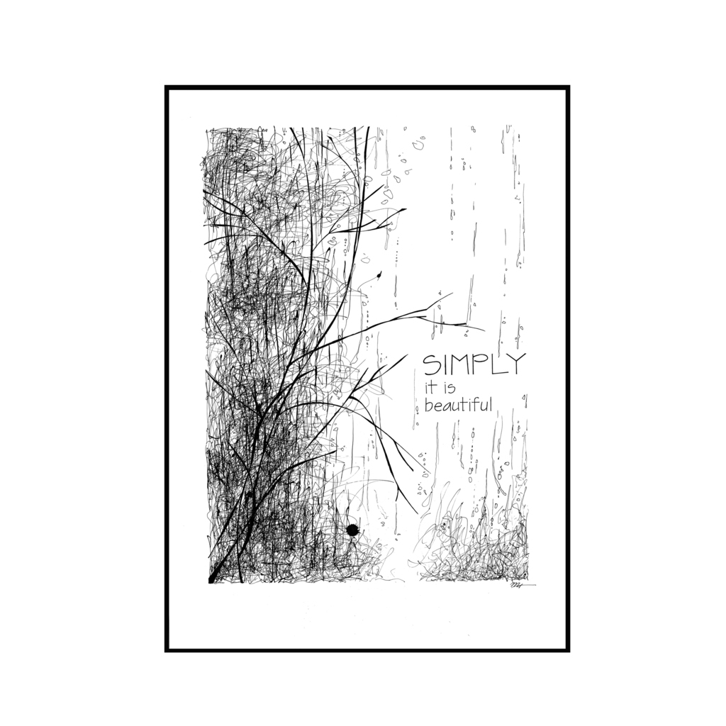 Принт. Simple it is beautiful