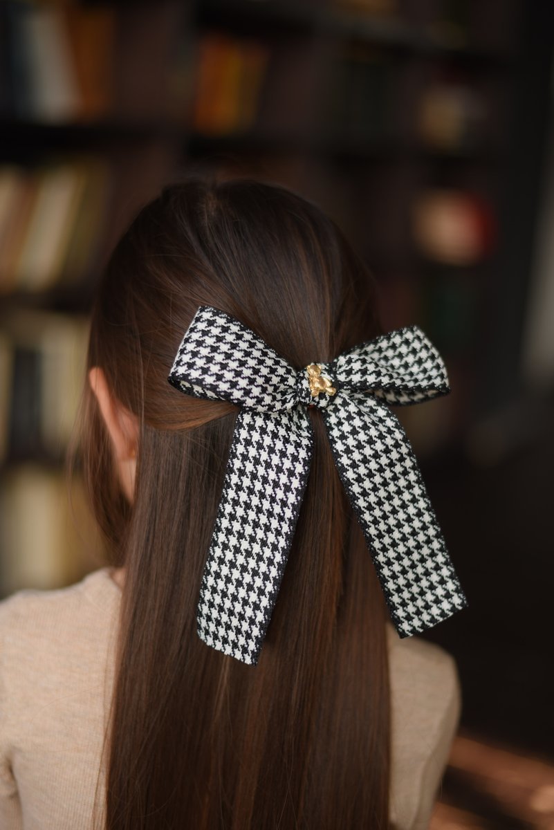 Заколка "Scotland" цвет: черный