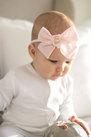 Повязка "Золотой мишка" цвет:  нежно-розовый