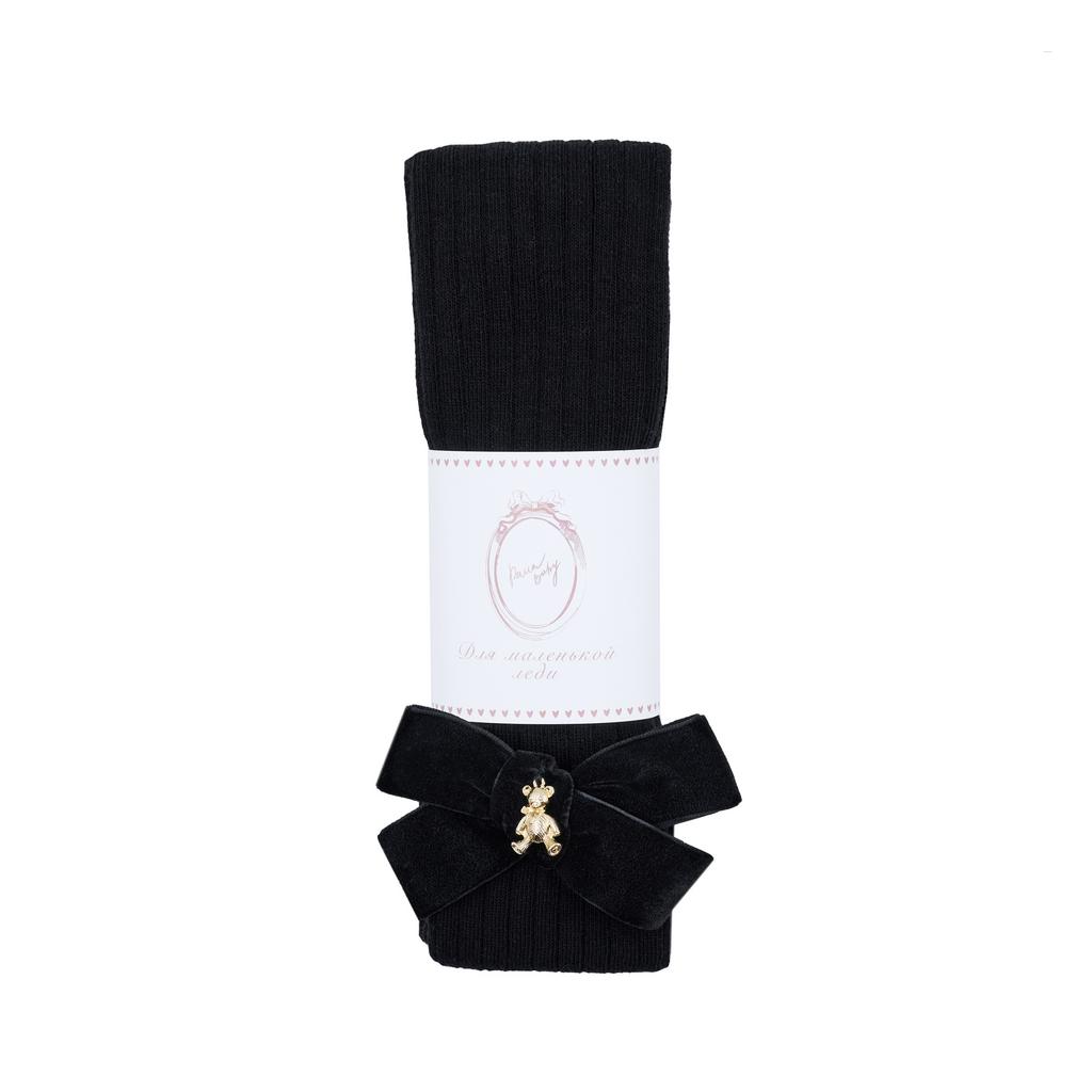 Колготки "Золотой мишка" цвет: чёрные/черный