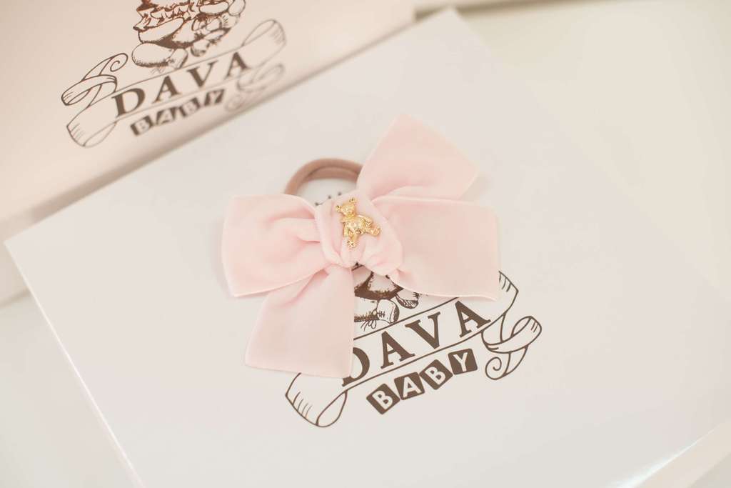 Резинка "Золотой мишка" цвет: нежно-розовый