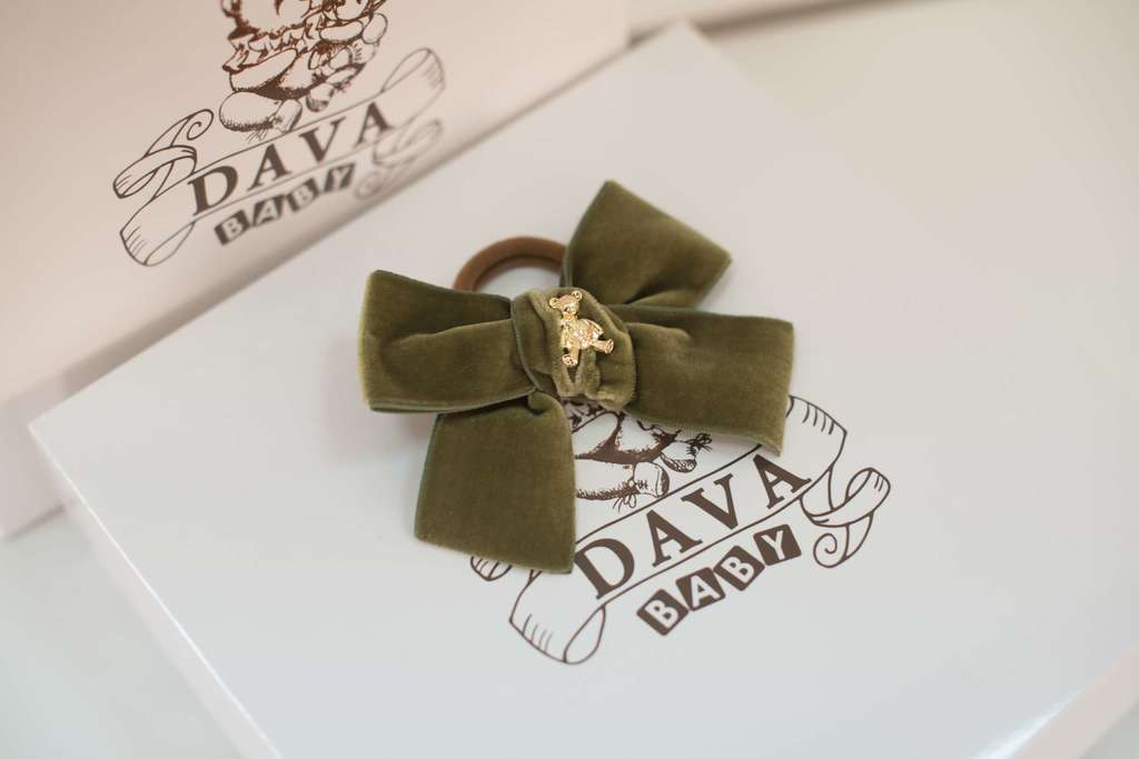 Резинка "Золотой мишка" цвет: оливковый