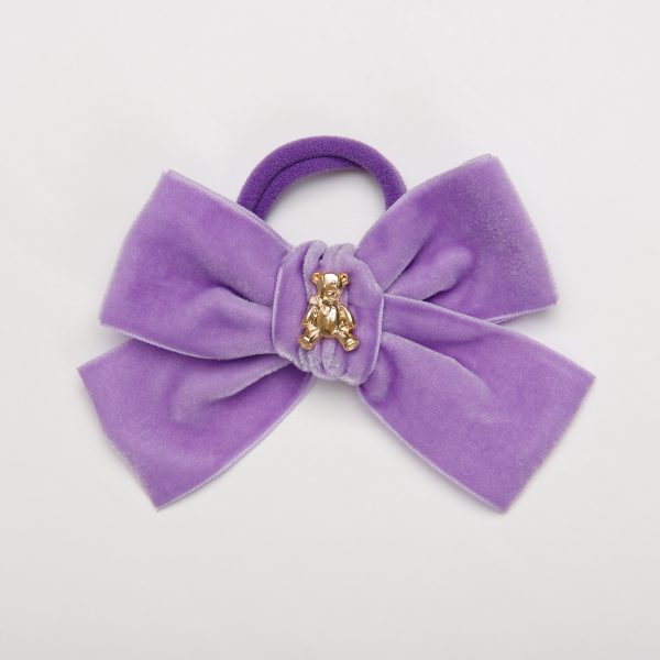 Резинка "Золотой мишка" цвет: сиреневый