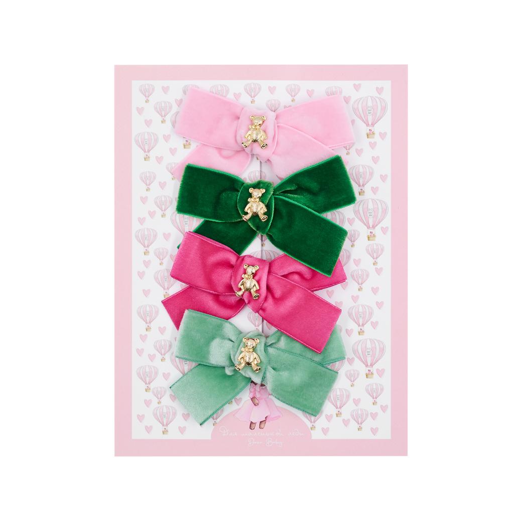 Набор заколок "Золотой мишка mini" color 01