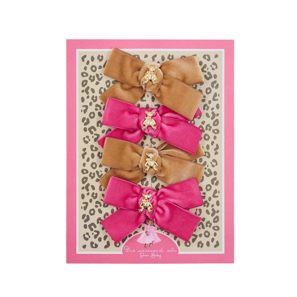 Набор заколок "Золотой мишка mini" color 05