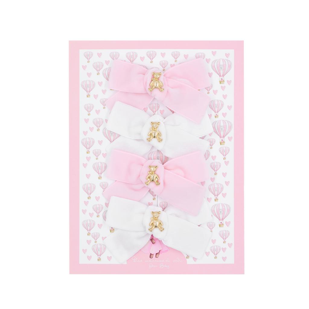 Набор заколок "Золотой мишка mini" color 06