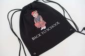 Сумка-мешок BACK TO SCHOOL цвет: черный