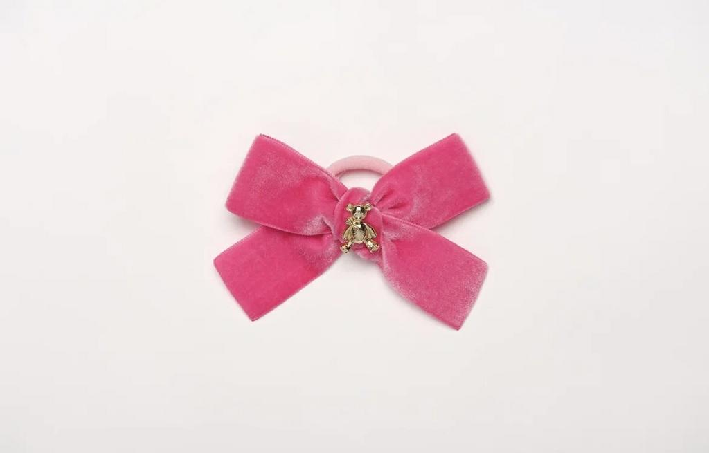 Резинка "Золотой мишка" mini цвет: малиновый