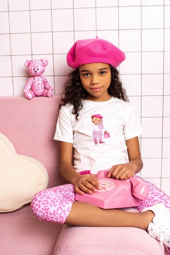 Футболка Leopard Pink