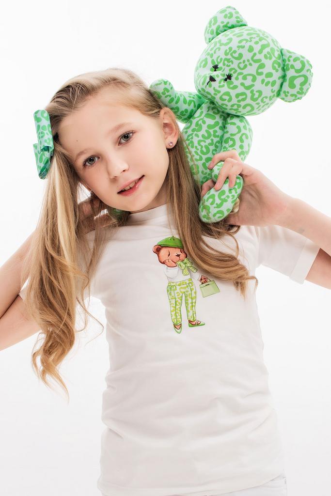 Футболка Leopard Green