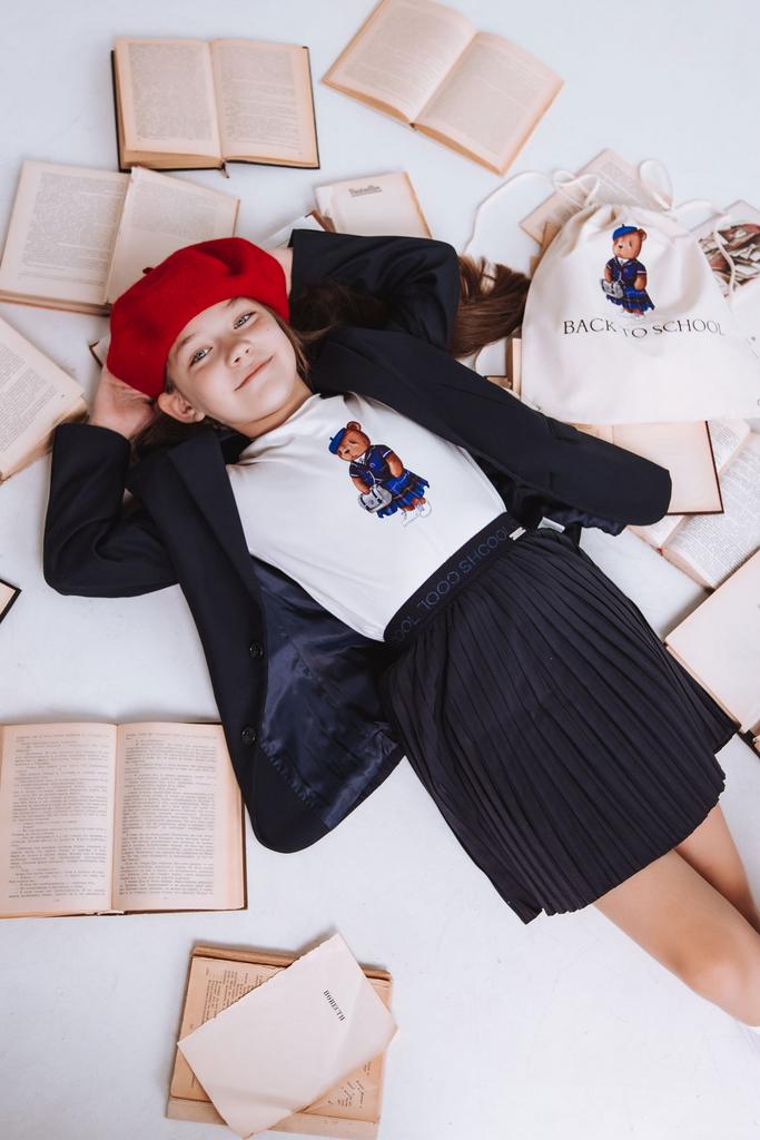 Футболка Stefani синяя форма