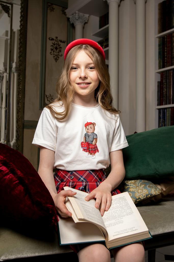 Футболка Stefani красная форма