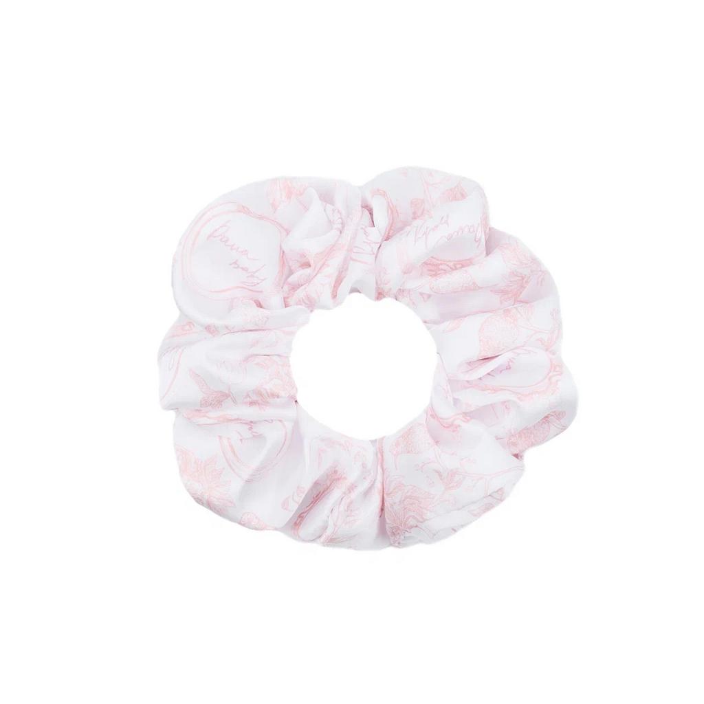 Скранч-резинка шелковая "Vintage Classic" цвет: пудровый