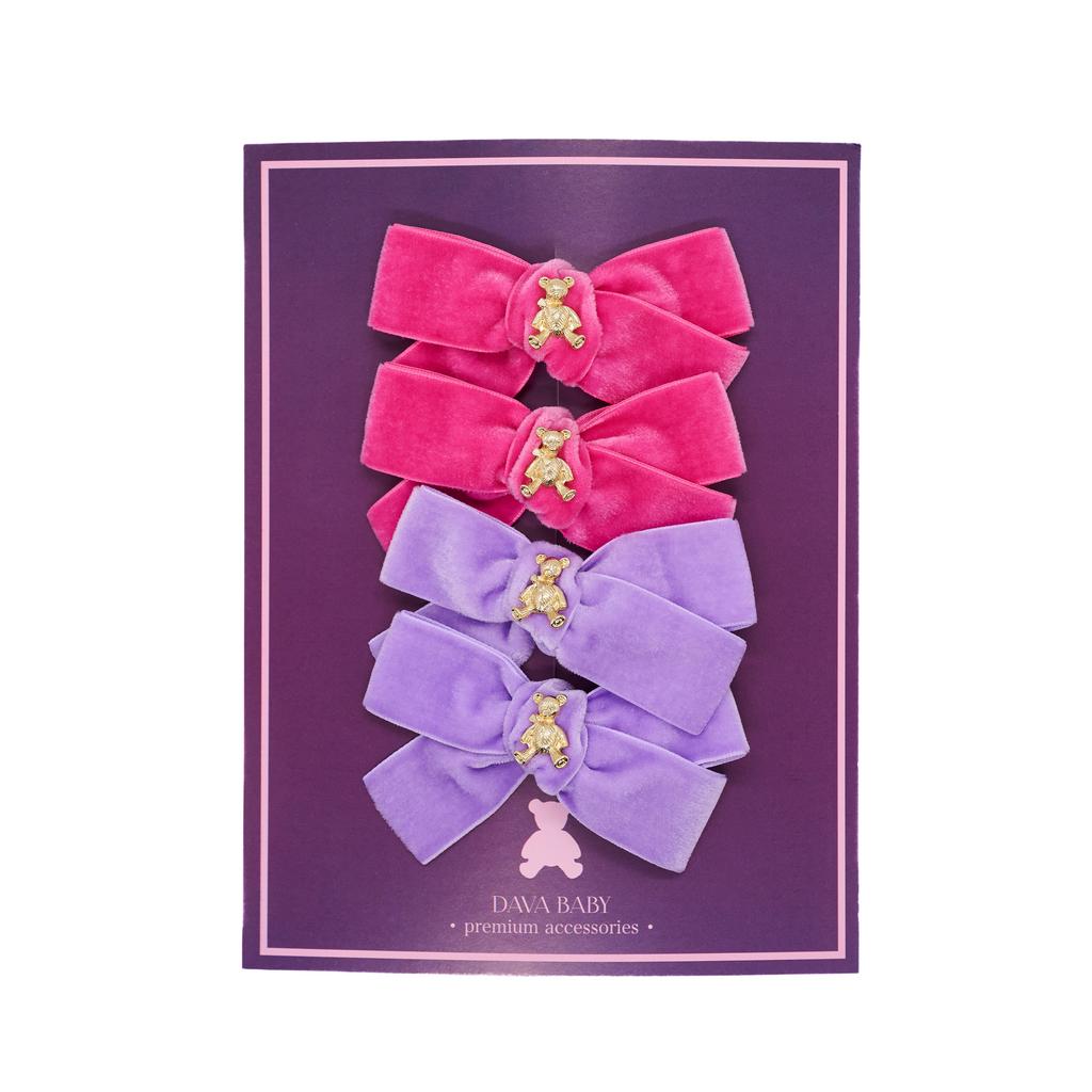 Набор заколок "Золотой мишка mini" color 23