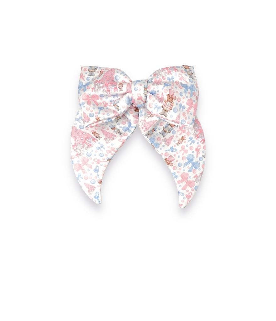 Бант на заколке «Щелкунчик»