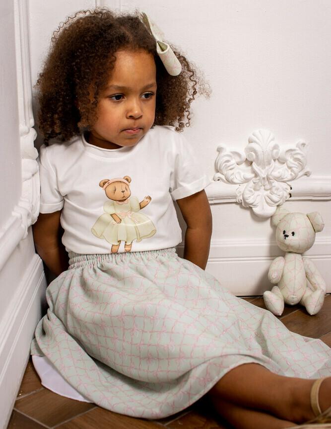 Футболка Bonny платье: фисташковое