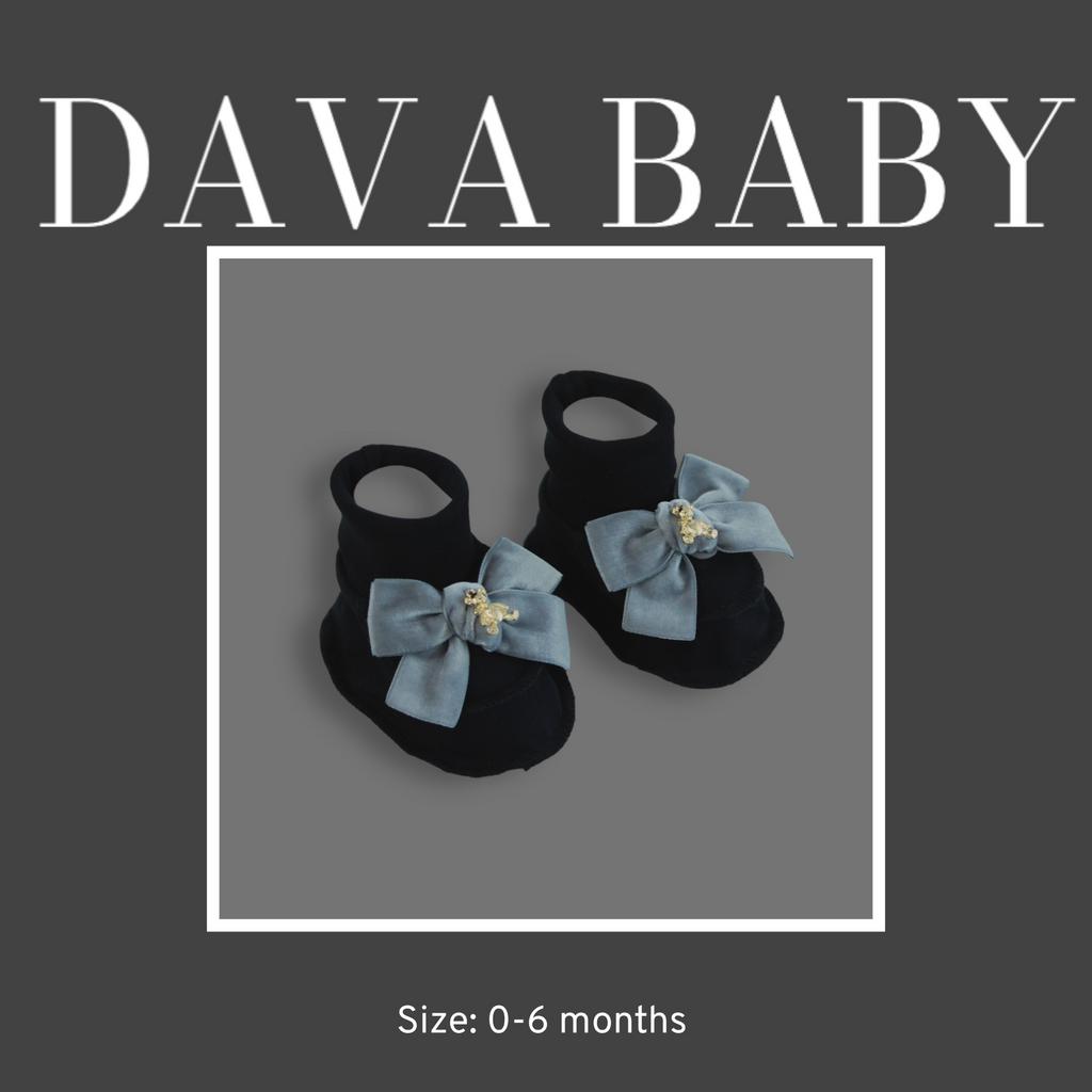 Пинетки трикотажные «Золотой мишка» черный/серый